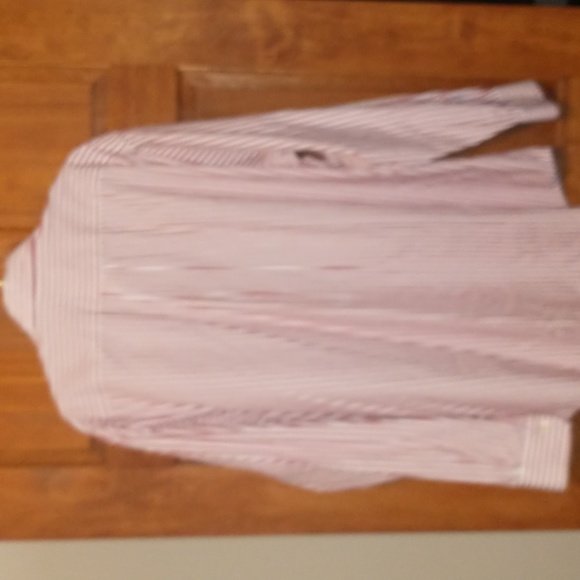 Brooks Brothers men's size L cotton button up shirt w front pocket logo - Picture 7 of 9